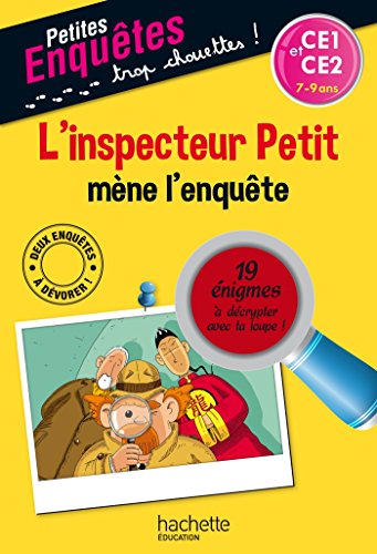 Stock image for L'inspecteur Petit mne l'enqute - CE1 et CE2 - Cahier de vacances for sale by Ammareal