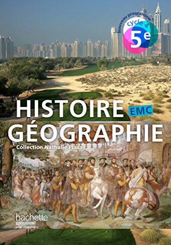 9782013953078: Histoire-Gographie-EMC cycle 4 / 5e - Livre lve - Nouveau programme 2016