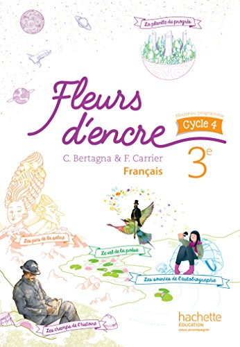 9782013953290: Franais 3e cycle 4 Fleurs d'encre