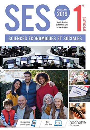 9782013954327: SES 1re - Livre lve - Ed. 2019