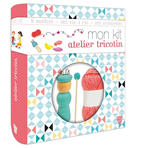 9782013980173: Mon kit petites ralisations au tricotin