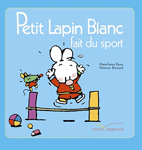 Stock image for Petit lapin blanc fait du sport for sale by medimops