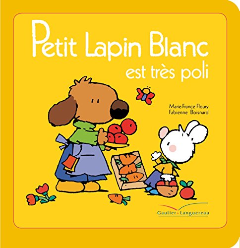 Beispielbild fr Petit Lapin Blanc est tr s poli zum Verkauf von GoldBooks