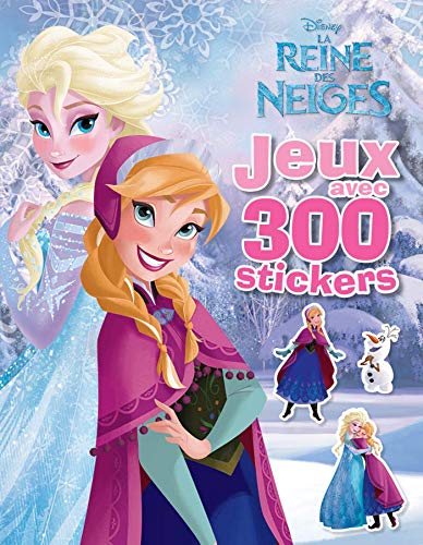 9782014007121: La Reine des Neige: Jeux avec 300 stickers