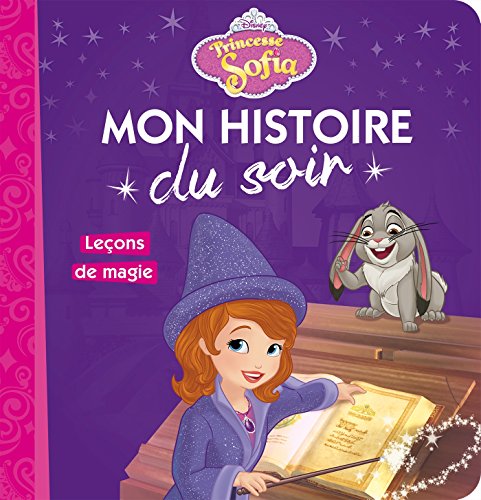 Imagen de archivo de PRINCESSE SOPHIA - Mon Histoire du Soir - Leons de magie - Disney a la venta por Ammareal