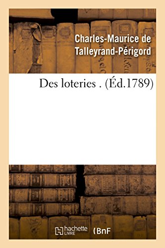 Imagen de archivo de Des Loteries (Sciences Sociales) (French Edition) a la venta por Lucky's Textbooks