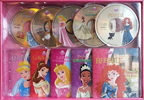 9782014600988: Mon coffret livres CD Princesses (Disney Princesses)