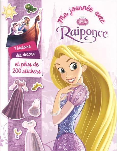 9782014602951: Ma journe avec Raiponce: 1 histoire, des dcors et plus de 200 stickers