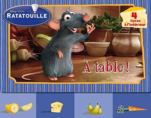 Stock image for Ratatouille : A table ! : Coffret en 4 volumes : Colette ; Rmy ; Emile ; Linguini for sale by Ammareal