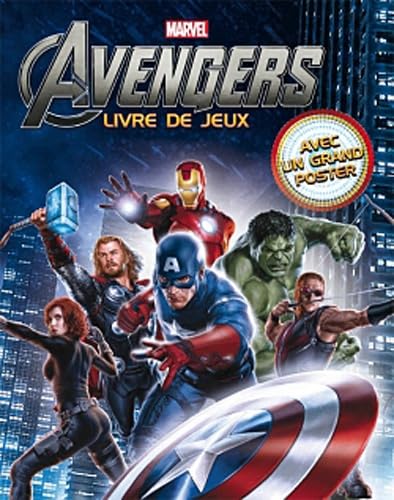 avengers, livre de jeux et poster (9782014640687) by Walt Disney Company