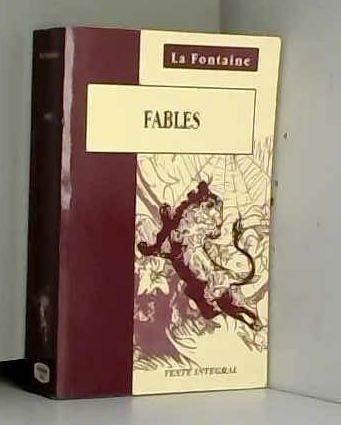 Beispielbild fr La fontaine (fables) 010397 zum Verkauf von Ammareal