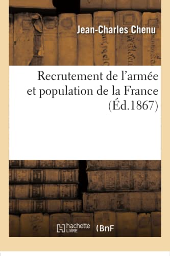 Beispielbild fr Recrutement de l'Arme Et Population de la France (Sciences Sociales) (French Edition) zum Verkauf von Lucky's Textbooks