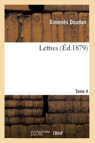 Stock image for Lettres Tome 4 Litterature for sale by PBShop.store US