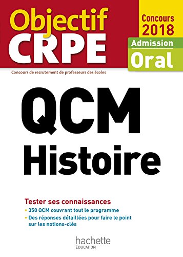 Imagen de archivo de QCM Histoire: Admission oral Legrand, Dominique a la venta por BIBLIO-NET