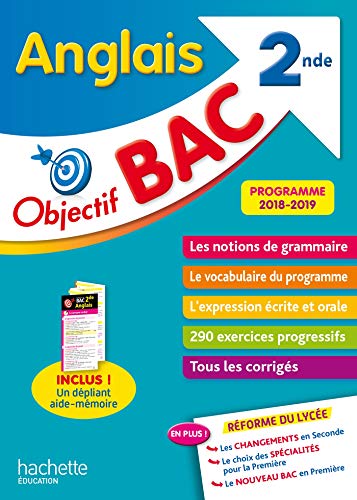 Beispielbild fr Objectif Bac Anglais 2nde - Nouveau lyce zum Verkauf von Ammareal