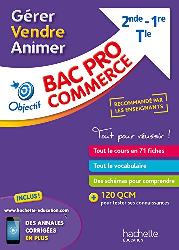 Beispielbild fr Fiches Bac Pro Commerce : Grer, Vendre , Animer zum Verkauf von Ammareal