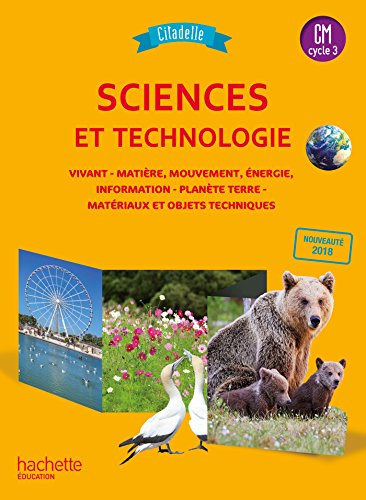 Stock image for Citadelle Sciences CM - Livre lve - Ed. 2018 for sale by Ammareal