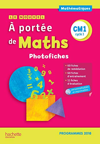 Stock image for Mathmatiques CM1 cycle 3 Le nouvel A porte de Maths : Photofiches (1Cdrom) for sale by medimops