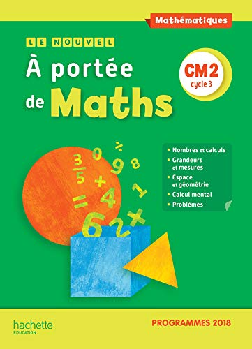 Stock image for Le Nouvel A port e de maths CM2 - Manuel  l ve - Edition 2019 for sale by Better World Books: West