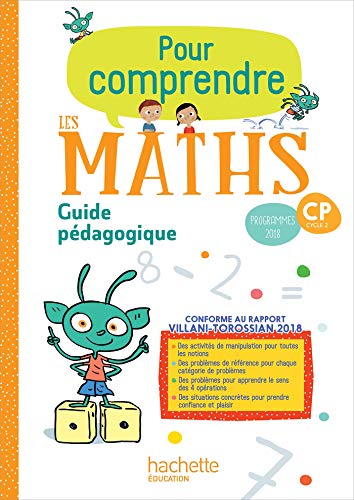 9782016272312: Mathmatiques CP Pour comprendre les maths: Guide pdagogique