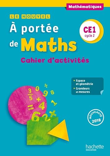 Stock image for Le Nouvel A porte de maths CE1 - Cahier lve - Ed. 2018 for sale by Ammareal