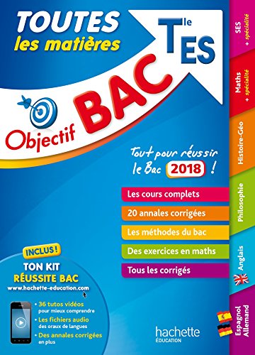 Beispielbild fr Objectif Bac 2018 - Toutes Les Matieres Term ES zum Verkauf von Ammareal