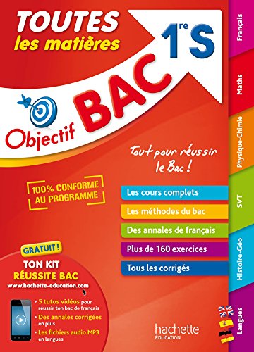 Imagen de archivo de Objectif Bac - Toutes les matires 1re S a la venta por Ammareal