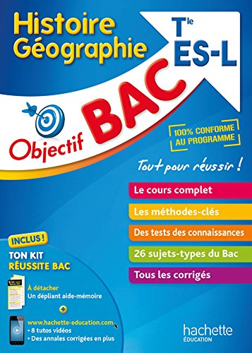 9782017013020: Histoire Gographie Tle ES/L