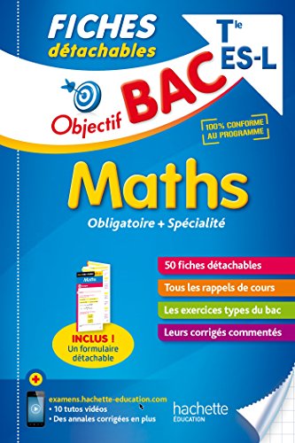 Stock image for Objectif Bac Fiches dtachables Maths Term Es/L for sale by Ammareal