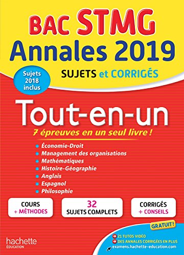 Stock image for Annales Bac 2019 Tout-en-un Tle STMG for sale by Ammareal