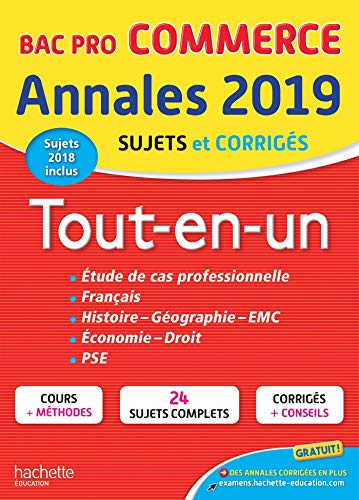 9782017014300: Annales Bac Pro commerce: Tout-en-un