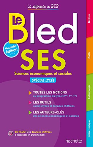 9782017016014: Le Bled SES Sciences conomiques et sociales