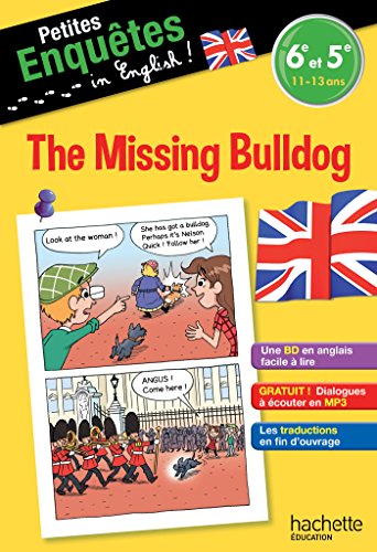 9782017016397: Anglais 6e-5e The missing Bulldog