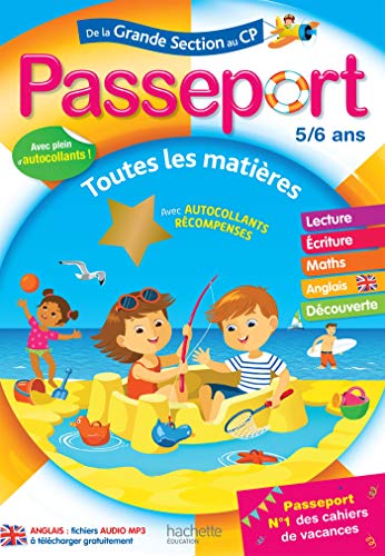 Imagen de archivo de Passeport Cahier de Vacances 2019 - de la GS au CP - 5/6 ans a la venta por WorldofBooks