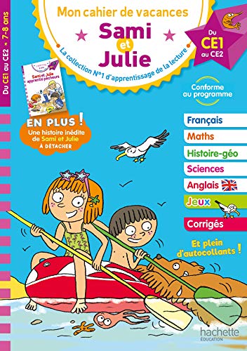 Beispielbild fr Mon cahier de vacances Sami et Julie : Du CE1 au CE2, 7-8 ans zum Verkauf von Revaluation Books