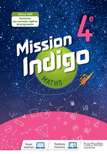 Beispielbild fr Mission Indigo mathmatiques cycle 4 / 4me - Livre lve - d. 2020 zum Verkauf von Gallix