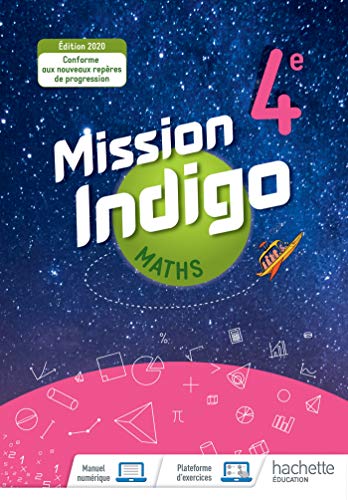 9782017025443: Maths 4e Cycle 4 Mission Indigo