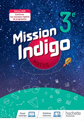 Beispielbild fr Mission Indigo mathmatiques cycle 4 / 3me - Livre lve - d. 2020 zum Verkauf von Gallix