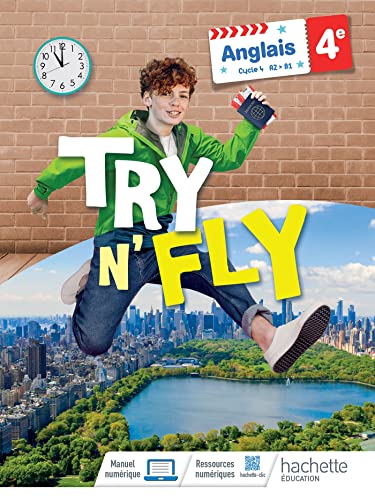 9782017030591: Anglais collge - Try n' Fly cycle 4 4e - Livre lve - Ed. 2022
