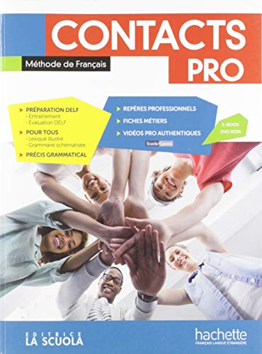 9782017053507: Contacts pro. Per gli Ist. professionali. Con e-book. Con espansione online. Con DVD-ROM. Con Libro: Precis grammatical