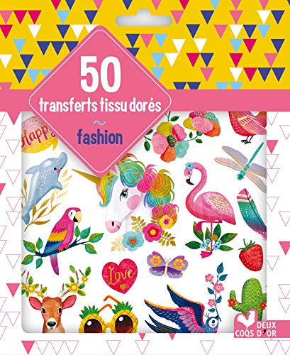 Stock image for 50 transferts tissu fashion for sale by medimops