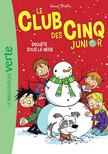 Stock image for Le Club des Cinq Junior 08 - Enqute sous la neige for sale by Librairie Th  la page