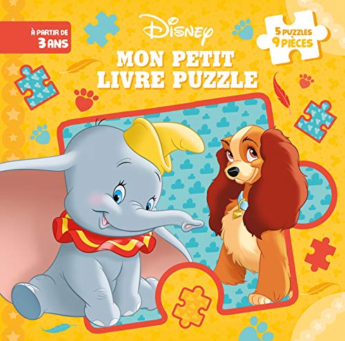 Stock image for DISNEY - Mon Petit Livre Puzzle - 5 puzzles 9 pi ces - Animaux for sale by AwesomeBooks