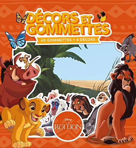 9782017075899: LE ROI LION - Dcors et Gommettes - 40 gommettes + 4 dcors - Disney
