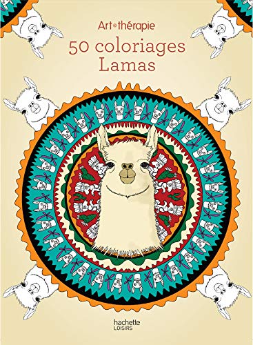 Beispielbild fr Lamas : 50 Coloriages zum Verkauf von RECYCLIVRE