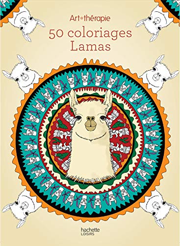 9782017077794: 50 coloriages Lamas