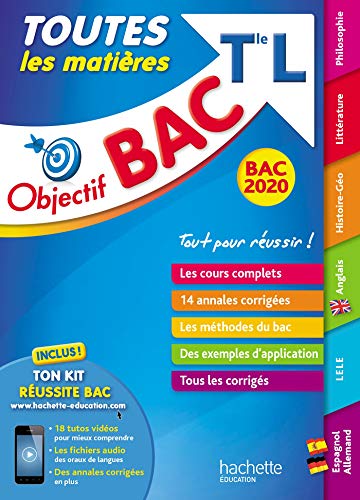 Stock image for Objectif Bac 2020 Toutes les matires Term L for sale by Ammareal