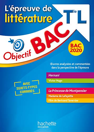 Stock image for Objectif Bac 2020 Epreuve De Littrature Term L for sale by Ammareal