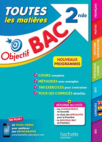 Stock image for Objectif Bac toutes les matires 2nde for sale by Ammareal