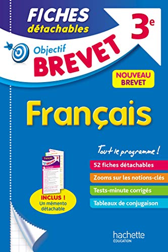 Stock image for Objectif Brevet 3e - Fiches dtachables Franais for sale by medimops